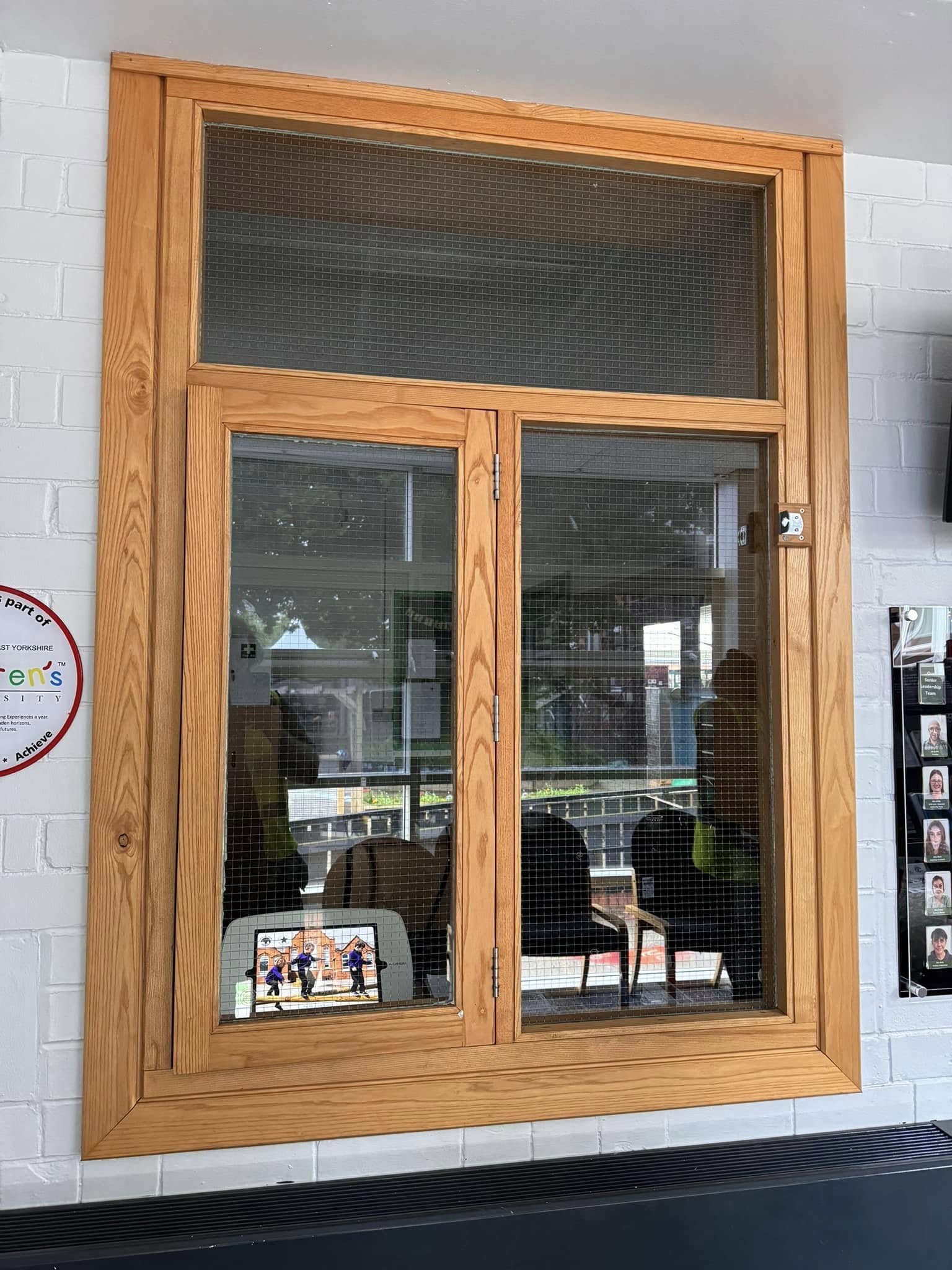 Timber frame window in Scarborough